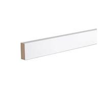 Snowdon Timber Primed Mdf Square Architrave (T) 18mm (W) 44mm (L) 2.1M - Pack Of 5