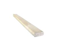 SNOWDON Timber PSM15368 Pine Rounded Stripwood Moulding (L) 2.4m (W) 36mm (T) 15mm 5 Pack