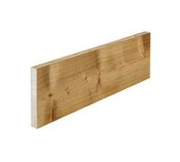 Snowdon Timber Rough Sawn Treated Timber (T) 22mm (W) 150mm (L) 2.4M - Pack Of 4