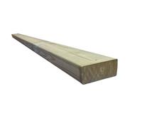 Snowdon Timber Treated 4x2" CLS Decking Joist | 2 Pack | 38 x 89 x 2400mm | Pressure Treated Timber for Garden & Decking