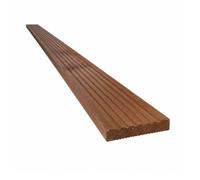 Snowdon Timber Treated Brown Dual Sided Decking Board (T) 24mm (W) 120mm (L) 1.8m - Pack of 15
