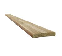 Snowdon Timber Treated Decking Board (T) 21mm (W) 120mm (L) 2.4M - Pack Of 10