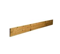 Snowdon Timber Treated Feather Edge Fence Board (T) 11mm (W) 100mm (L) 1.8M - Pack Of 20