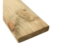 Snowdon Timber Treated Reject 4x1" Eased Edge Fence Board (T) 18mm (W) 90mm (L) 2.4m - 10 Pack