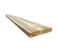 Snowdon Timber Treated Reject Decking Board (T) 21mm (W) 120mm (L) 2.4M - Pack Of 10