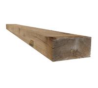 Snowdon Timber Treated Reject Sleeper (H) 100mm (W) 200mm (L) 2.4M - Pack Of 2