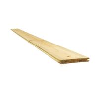 Snowdon Timber Treated Tongue And Groove Matchboard Cladding (T) 15mm (W) 120mm (L) 3.0M