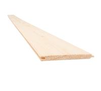 Snowdon Timber Untreated Matchboard Cladding (T) 9mm (W) 95mm (L) 2.4m - Pack of 10