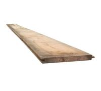 Snowdon Timber Untreated Reject T&G Matchboard Cladding (T) 12mm (W) 120mm (L) 1.2m