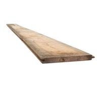 Snowdon Timber Untreated Reject Tongue And Groove Matchboard Cladding (T) 12mm (W) 120mm (L) 2.4M