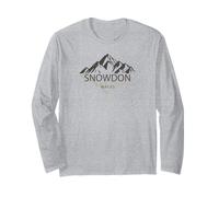 Snowdon Wales Mountains Long Sleeve T-Shirt