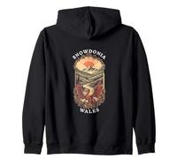Snowdonia and Celtic Wales Dragon Zip Hoodie