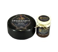 Snowdonia Black Bomber 400g with Great British Trading Chutneys (Sweet Apple Chutney)
