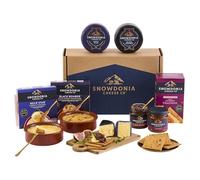 Snowdonia Cheese Company | Cheese Bakes Night In Selection | 2 Luxury Welsh Cheeses, 2 Cheese Bakes, 2 Chutneys and Crackers