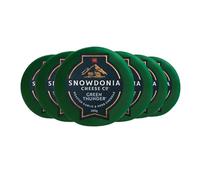 Snowdonia Cheese Company Green Thunder | Mature Cheddar with Roasted Garlic & Herbs | 6 x 200g | Vegetarian & Coeliac Friendly