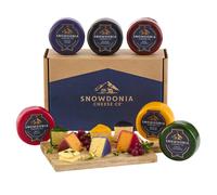 Snowdonia Cheese Company Premium Deli Gift Box 6 Luxury Welsh Cheeses Bl