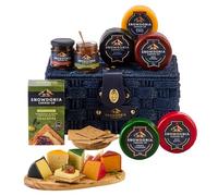Snowdonia Cheese Company | Quintessential Cheese Hamper Gift Set | 5 Luxury Welsh Cheeses, 2 Artisan Chutneys and Wholemeal Crackers