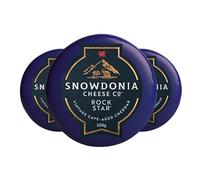 Snowdonia Cheese Company - Rock Star - Cave Aged Cheddar NEW 200g Truckle - Pack of 3