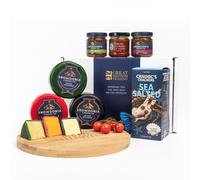 Snowdonia Cheese Gift Hamper with 3x Cheese 3xchutney and Crackers