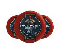 Snowdonia Cheese - Red Storm Vintage Red Leicester 200g (Pack of 3)
