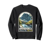 Snowdonia National Park Wales UK Mt Snowdon Souvenir Sweatshirt