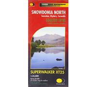Snowdonia North XT25: Snowdon, Glyders, Carnedds: Gogledd Eryri (Superwalker XT25)