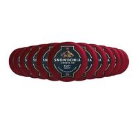 Snowdonia Ruby Mist Cheddar with Port & Brandy 12 x 200g | Welsh Cheddar Infused with Port & Brandy | Gourmet Waxed Cheese | Cheeseboard Cheese | Vegetarian