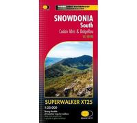 Snowdonia South Superwalker - 1:25,00 Map: Cadair Idris & Dolgellau (Superwalker XT25)