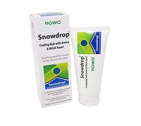 Snowdrop Cooling Rub with Arnica and Witch Hazel for Muscle Aches, Strains and Bruises, Gel, 100 ml