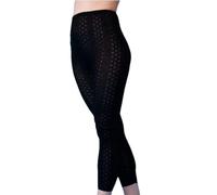 Snowdrop Ladies Soft Thermal Underwear, Long Janes, Bottoms, Leggings Black or White (X Large, Black)