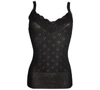 Snowdrop Ladies Thermal Sleeveless Camisole Vest Winter Underwear Black (X Large 16-18)