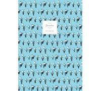 Snowdrop Notebook - Lined Pages - A4 - Premium: (Sky Blue Edition) Fun notebook 192 lined pages (A4 / 8.27x11.69 inches / 21x29.7cm)