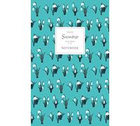 Snowdrop Notebook - Ruled Pages - 5x8 - Premium: (Turquoise Edition) Fun notebook 96 ruled/lined pages (5x8 inches / 12.7x20.3cm / Junior Legal Pad/Nearly A5)