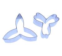 Snowdrop - Stainless Steel Sugarcraft Cutter Set - Set of 2 Cutters Measuring 23mm and 18mm at The widest Point
