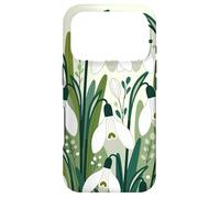 Snowdrop Winter Easter Spring Flower Floral Case for iPhone 17 Pro