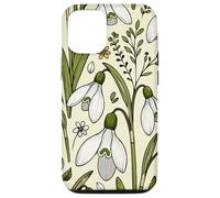 Snowdrop Winter Easter Spring Flower Floral Decor Case for iPhone 12/12 Pro