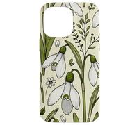 Snowdrop Winter Easter Spring Flower Floral Decor Case for iPhone 14 Pro Max