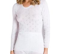 Snowdrop Womens Soft Thermal Long Sleeve Plain Spencer L (14-16) White