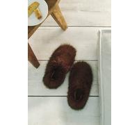 Snowed In Slippers by FP Vegan Collection at Free People in Mink, Size: US 11 - female