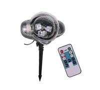 Snowfall Projector IP65 Moving Snow Projector Christmas Snowflake Light Party Christmas Decoration for Home Outdoor(with Remote)