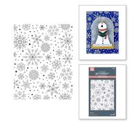 Snowfall Shimmer BetterPress Plate from The Wonderland Collection