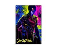 Snowfall TV Show Art Poster Decorative Painting Canvas Wall Art Living Room Poster Bedroom Painting Wall Art Picture Print Modern Family Room Decor 12 x 18 Inches (30 x 45 cm)