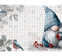 Snowflake Bird, 5000 Puzzles for Adults, Puzzle Classic LDYQS0-636 | Challenging Puzzles, Games and Family Activities, for Home Wall Decoration, Great Gift Idea, Poster Included, Back Letters