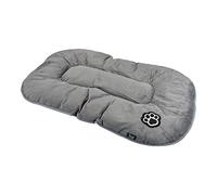 Snowflake Cushion Patchy - 107 cm Dog Grey & Black