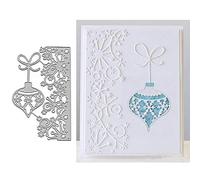 Snowflake Flower Metal Die Cuts,Merry Christmas Cutting Dies Cut Stencils for DIY Scrapbooking Album Decorative Embossing Paper Dies Card Making