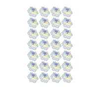 Snowflake Glass Crystal Pendant Charms 28pcs DIY Jewellery Making Set