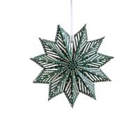 Snowflake Hanging Decoration Frosted Paper Craft Holiday For Festival Displays Seasonal Celebration Accessor Waterproof Snowflake Party