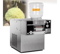 Snowflake Ice Machine Commercial,Stainless Steel Ice Shaver Machine Electric Snow Cone Maker, Speed Adjustable, Ice Cream Equipment Dessert Shop Equipment(60KG)