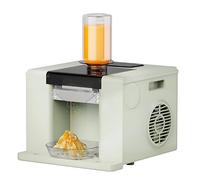 Snowflake Ice Machine for Fluffy Snow Ice from Juice & Milk, 3 Portion Presets, Intelligent Speed Control, Adjustable Thickness, 750ml Capacity, One-Touch Auto Cleaning