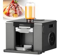 Snowflake Ice Machine for Fluffy Snow Ice from Juice & Milk, 3 Portion Presets, Intelligent Speed Control, Adjustable Thickness, 750ml Capacity, One-Touch Auto Cleaning (Grey)